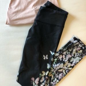 Alo Yoga Airbrush Butterfly Leggings